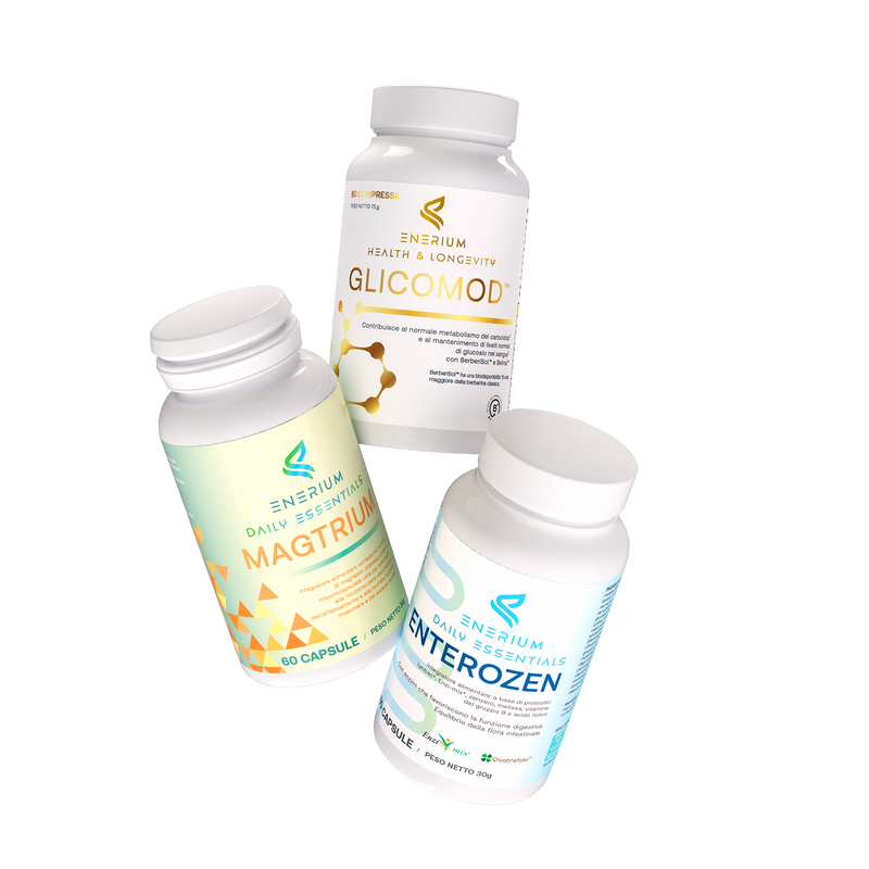 Gut & Metabolic Stack — Enterozen + Glicomod + Magtrium